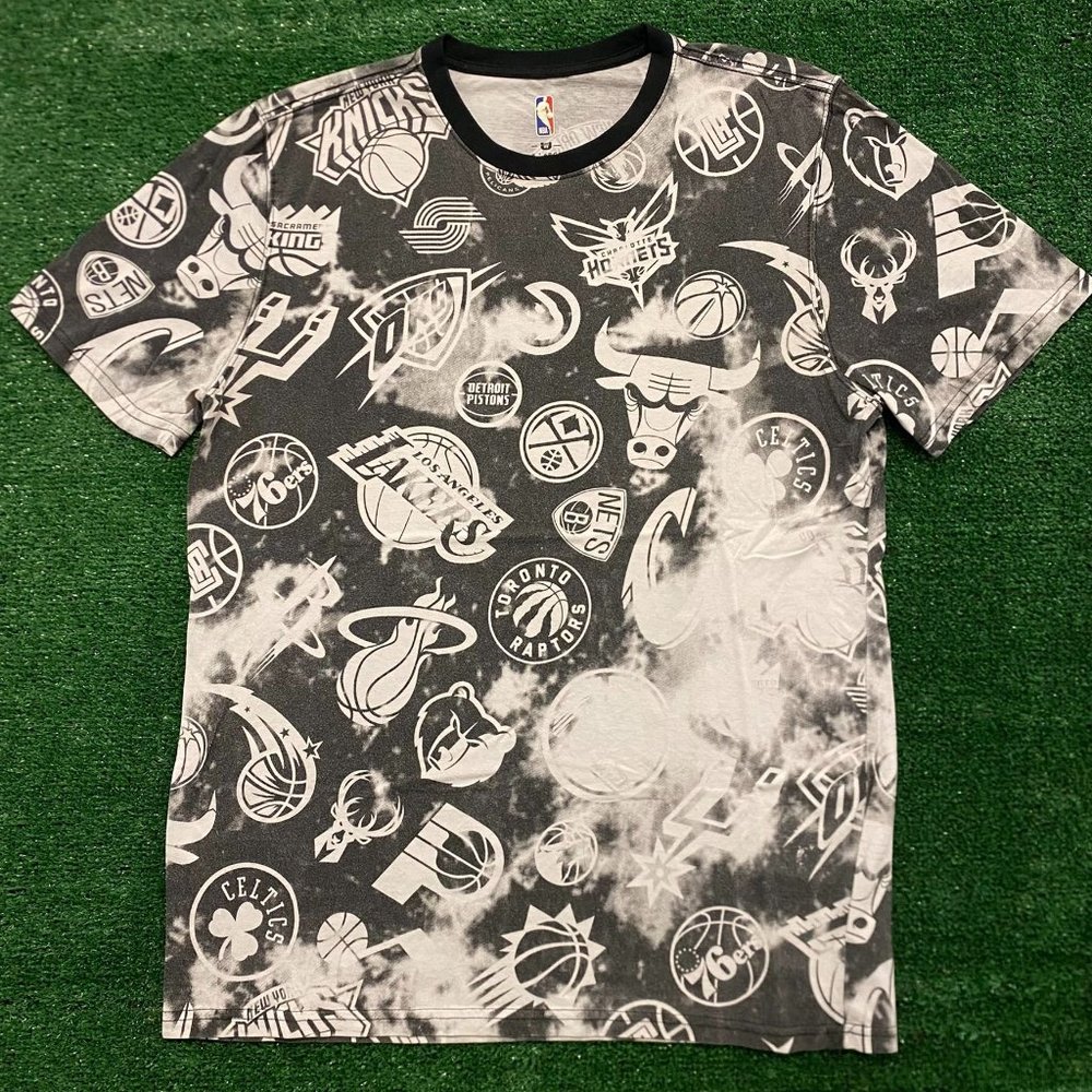NBA Teams All Over Print Basketball Sports T-Shirt
